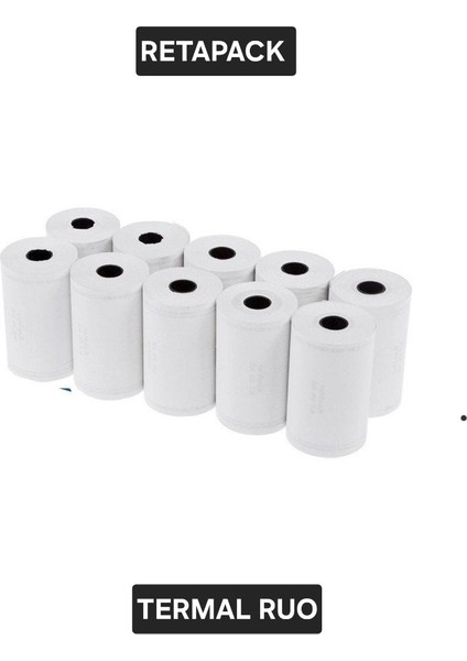 56X14 Termal Yazarkasa Pos Rulosu 10 Adet / 1 Paket fırsatları