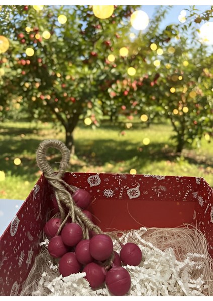 El Yapımı Mum Üzüm – Dekoratif Sanat Objeleri | Işıltılı Sofralara ve Yeni Yıl Konseptlerine Özel modelleri