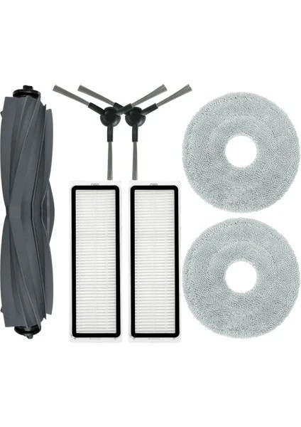 Dreame L10S Pro Gen 2 Robot Süpürge Ana Yan Fırça Paspas Bezi Hepa Filtre Aksesuarları Yedek