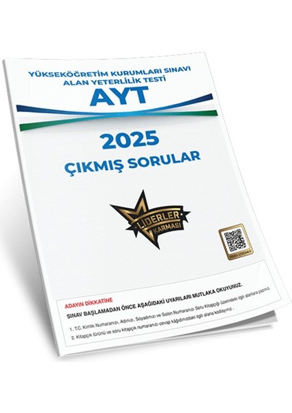 Ayt Çıkmış Sorular 2025
