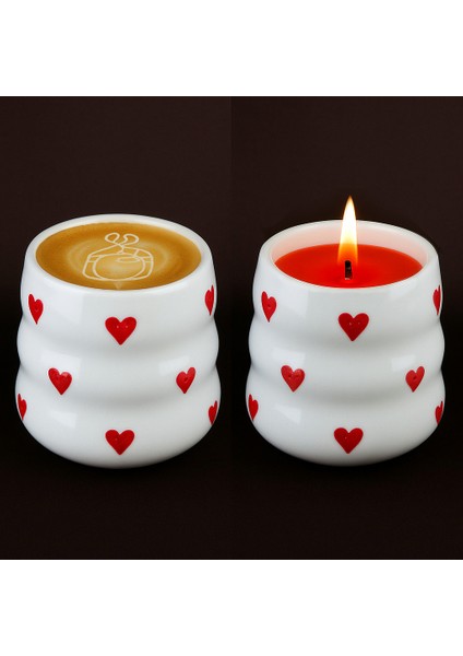 Kalpli, El Yapımı Seramik, Dalgalı Kupa 200ML indirimleri