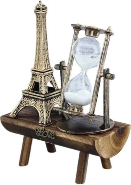Paris Eyfel Kulesi Hediyelik Eyfel Retro Kum Saati Dekoratif Eşya modelleri