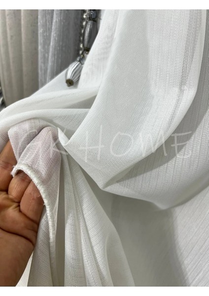 Bambu Düz Tül Perde Kırışmaz Salon Tülü 1/3 Sık Pile fırsatları