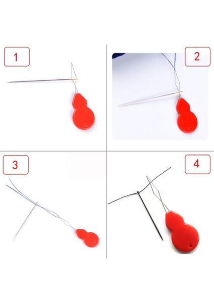 30 Pcs Boncuk Iğneleri Set 5 Boyut 10 Pcs Büyük Göz Iğneleri ve 20 Pc Uzunluğunda Düz Iğneler Kolay Iplik Için Şişe ile (Yurt Dışından) indirimleri