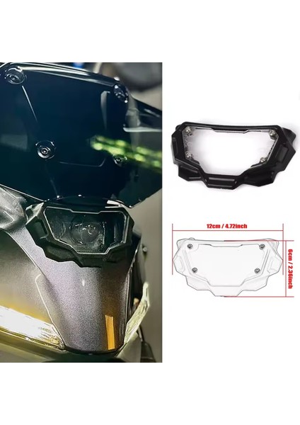 Motosiklet Far Koruyucu Kapak Koruma Koruma Koruma Ön lamba Kapağı Yamaha MT-09 MT09 2024 2025 (Yurt Dışından) fiyatları