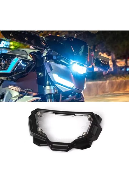 Motosiklet Far Koruyucu Kapak Koruma Koruma Koruma Ön lamba Kapağı Yamaha MT-09 MT09 2024 2025 (Yurt Dışından) fırsatları