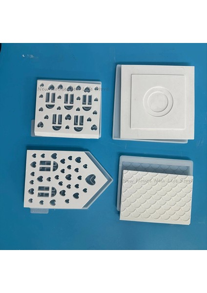 1set 3D Ev Silikon Kalıplar Reçine Için Beton Aşk Ev Mum Tutucu Kalıp Ev Şekilli Dekorasyon Süsleri (Yurt Dışından) fırsatları