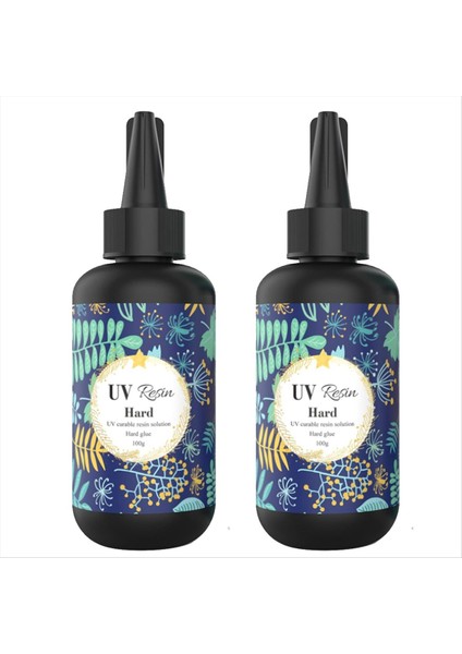 Uv Reçine - 200G Kristal Berraklığında Uv Reçine Yükseltilmiş Uv Reçine Sert Tip Reçine Uv Takı Yapımı Için Hızlı Iyileştirilmiş Dıy Zanaat (Yurt Dışından)