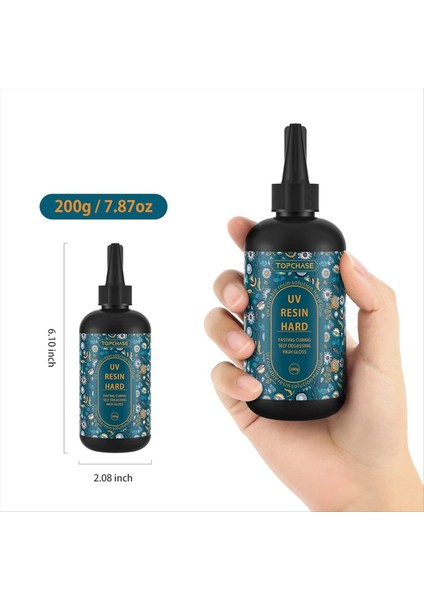 Uv Reçine - 200G Kristal Berraklığında Uv Reçine Yükseltilmiş Uv Reçine Sert Tip Reçine Uv Takı Yapımı Için Hızlı Iyileştirilmiş Dıy Zanaat (Yurt Dışından) fırsatları