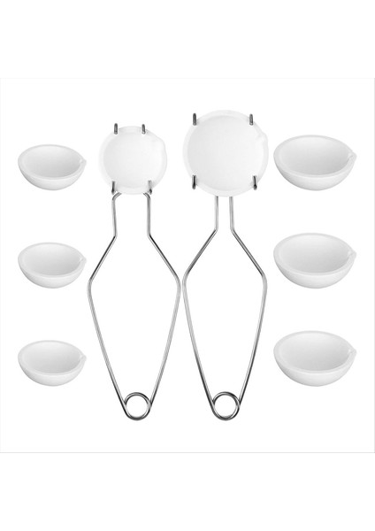 10 Adet Küçük Kaynaşmış Seramik Tutku Plaka Bardağı Takı Takı Rafinasyon Potu Pot (Yurt Dışından)