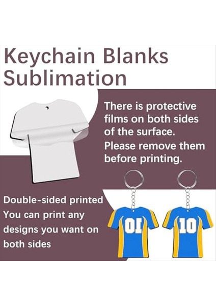 135PCS Süblimasyon Anahtarlık Boşluklar Çift Taraflı Mdf Key Chians Isı Transferi Süblimasyon Anahtarları Boşluklar Bagaj Etiketleri (Yurt Dışından) modelleri