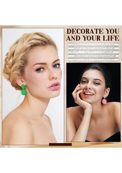 5 Adet Polimer Kil Doku Silindirleri Küpe Yapımı Için Dıy Için Polimer Kil Küpeleri Için Seramik Pulları (Yurt Dışından) modelleri