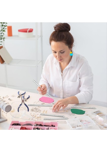 5 Adet Polimer Kil Doku Silindirleri Küpe Yapımı Için Dıy Için Polimer Kil Küpeleri Için Seramik Pulları (Yurt Dışından) indirimleri