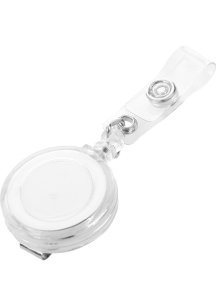 2x Geri Çekilebilir Kayma Geçidi Kimlik Kartı Rozeti Tutucu Klip Beyaz ile Ana Zincir Makaraları (Yurt Dışından) fiyatları