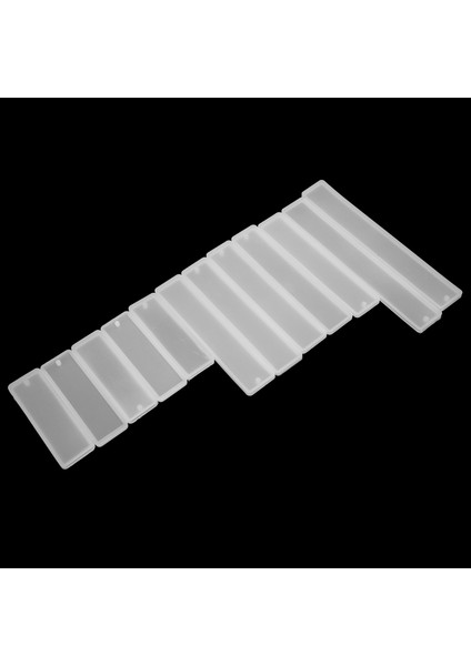 24 Pcs Dikdörtgen Silikon Bookmark Kalıp Diy Bookmark Kalıp Yapma Epoksi Reçine Takı (Yurt Dışından) fiyatları