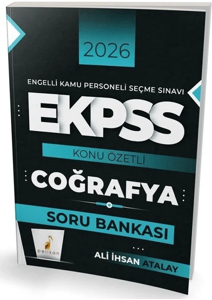 2026 Ekpss Coğrafya Konu Özetli Soru Bankası