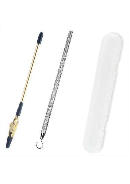 2 Adet Bilezik Yardımcı Aleti Bilezik Yardımcı Alet Kancası Alet Yardımı Metal Bilezik Yardımcı Aleti (Gümüş ve Altın) (Yurt Dışından)