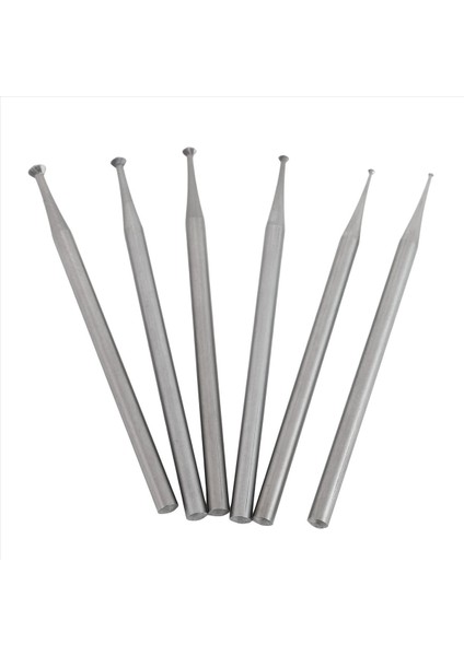 6pcs 90º Burr Seti - 3/32INCH Shank Mücevher Yapımı Lapidary 008-023 (Yurt Dışından)