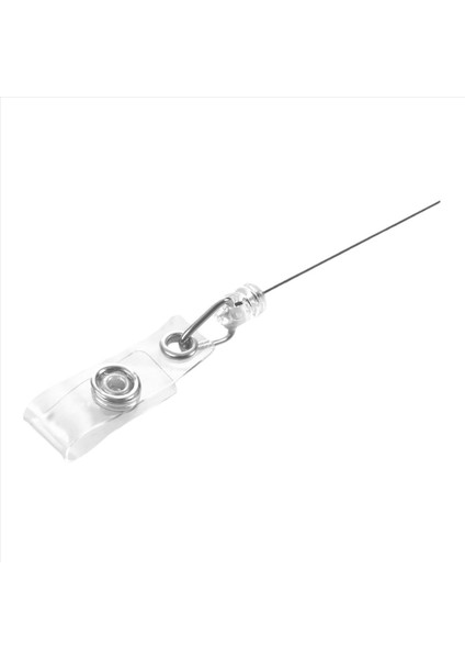 5x Geri Çekilebilir Kayak Geçidi Kimlik Kartı Rozeti Tutucu Klip Beyaz ile Ana Zincir Makaraları (Yurt Dışından) indirimleri