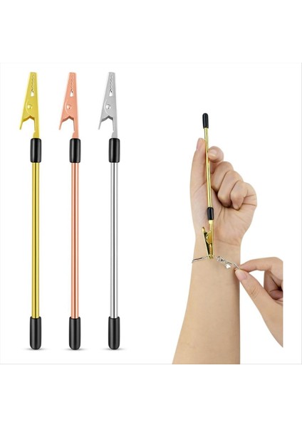 3 Adet Bilezik Yardımcı Alet Bilezik Tutturma Yardımcı Aracı Mücevher Izle Kolye Tokaları Fermuarlar Bilezik Bağlantı Elemanı (Yurt Dışından) fiyatları