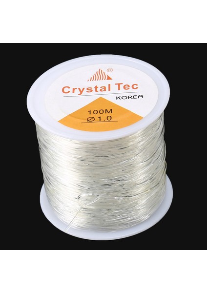 2x 1mm Clear Boncuk Kablosu Kristal Elastik Esnek Bilezik Dizesi Mücevher Yapma Bilezik Boncuk Ipliği 1 0mm (Yurt Dışından) fiyatları