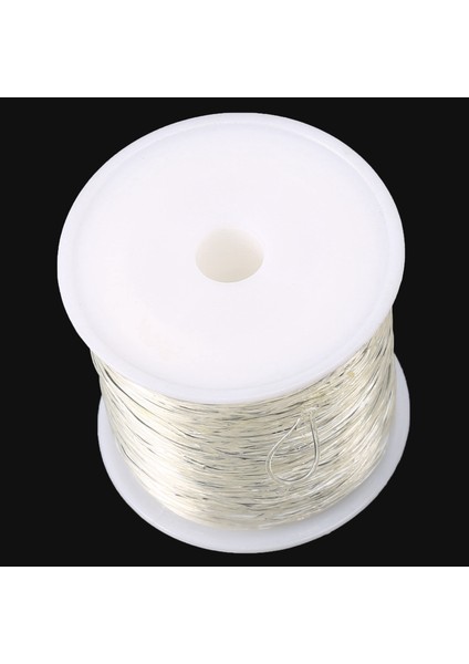 2x 1mm Clear Boncuk Kablosu Kristal Elastik Esnek Bilezik Dizesi Mücevher Yapma Bilezik Boncuk Ipliği 1 0mm (Yurt Dışından) indirimleri