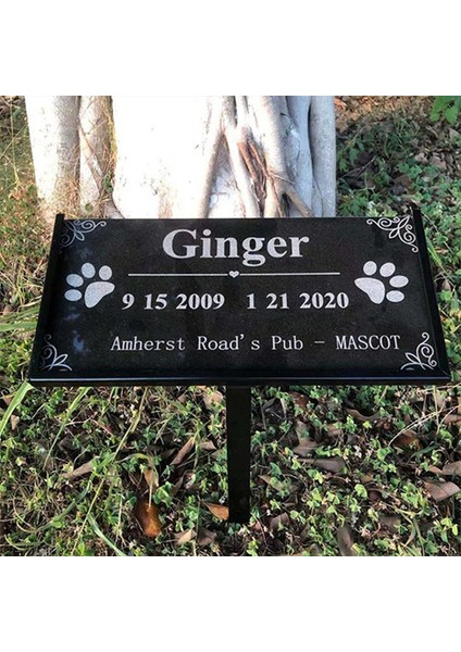 Mezar Işaretleyici 6 Inç 12 Inç Taş Sevilen Biri Için Anma Taşları (Yurt Dışından) indirimleri