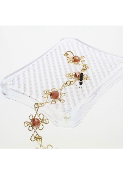 Wıg Jıg Tel Jig Yeni Başlayan Kit 3 x 4 Inç Açık Plastik Jig Içerir Plastik Mandal ve 2 Rulo El Sanatları Telini Içerir (Yurt Dışından) fırsatları