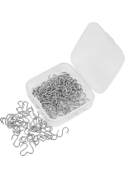 300 Adet Mini Kanca Konektörleri Dıy El Sanatları Için Metal S Şeklinde Tel Kanca Askıları Asma Takılar Anahtar Zincir ve Etiketler (Yurt Dışından) fiyatları