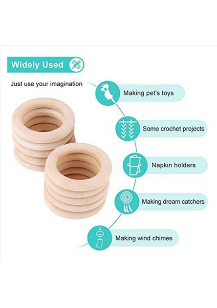 240PCS Doğal Ahşap Yüzük Seti Bitmemiş Makrame Ahşap Yüzük Dıy Craft Için Ahşap Çemberler Yüzük Kolye Takı Yapımı (Yurt Dışından) indirimleri