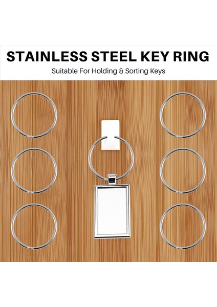 10X Li 50MM Anahtarlama Bölünmüş Halka Seti Ağır Hizmet Tipi Büyük Nikel Anahtar Döngü Yaylı Kasnak (Yurt Dışından) indirimleri