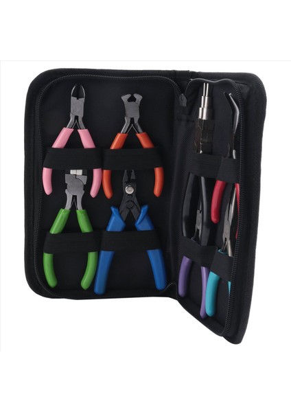 Mücevher Pensesi 8pcs Takı Yapım Pense Araçları Takılar Pense Araçları Mücevher Onarımı Tel Ambalajı El Sanatları Için (Yurt Dışından)