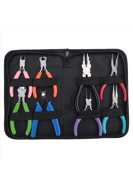 Mücevher Pensesi 8pcs Takı Yapım Pense Araçları Takılar Pense Araçları Mücevher Onarımı Tel Ambalajı El Sanatları Için (Yurt Dışından) fiyatları