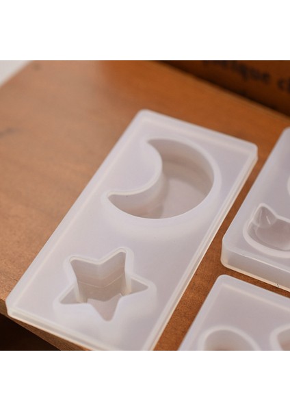 6x Kedi Ayı Pençe Kalp Ay Yıldız Silikon Kalıp Reçine Silikon Kalıp El Yapımı Diy Takı Yapımı Epoksi Reçine Kalıpları (Yurt Dışından) modelleri