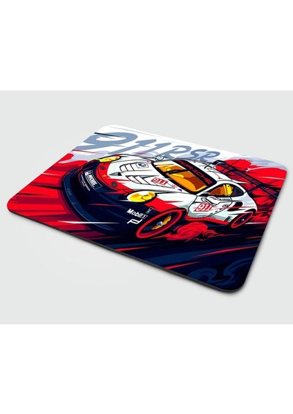 30X25 cm Küçük Boy Yarış Araba Tasarımlı Mouse Pad – Ultra Kaymaz Kauçuk Taban, Su Geçirmez Kumaş Yüzey, Dikişli Kenar, Oyun ve Ofis Kullanımı Için Geniş Masa Matı fiyatları