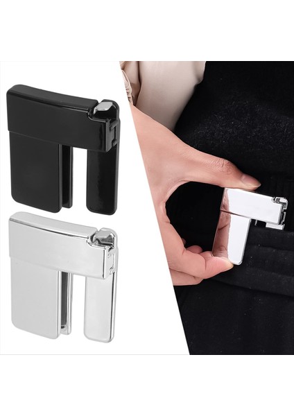 Pantolon Bel Shrink Klipsli Toka Dayanıklı Çok Fonksiyonlu Kemer Kip Tokalı Çok Fonksiyonlu Kemer Kipi Siyah (Yurt Dışından) modelleri