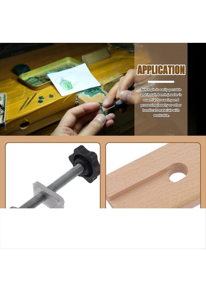 14 Parçalı Kuyumcu Testere At Combo Seti Ayarlanabilir Kuyumcu At Horse Mücevher Yapımı Için Ahşap Tezgah Araçları (Yurt Dışından) modelleri