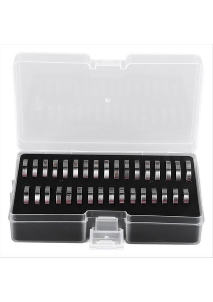 Yüzük Sizer Aracı Yüzük Terlemeleri Parmak Sizer Ölçüm Yüzük Aracı 33 Pcs Halka Sizleştirme Ölçüm Aracı Paslanmaz Çelik Halka Sizer (Yurt Dışından)