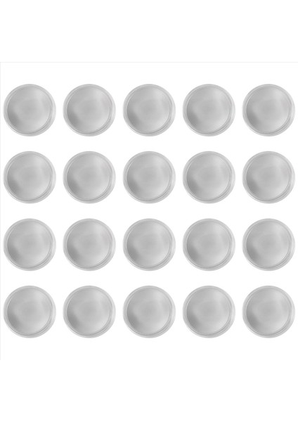 20PCS Boş Meydan Okuma Paraları Metal Damgalı Süblimasyon Boşlukları 40MM Lazer Kazınmış Yuvarlak Etiketler+Akrilik Koruyucu Kasa (Yurt Dışından)