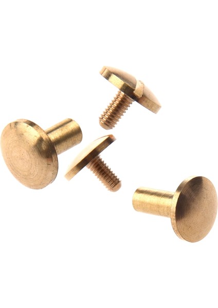 20 Pc Arc Katı Pirinç Düğme Saplama Vidalı Tırnak Vidası Sırt Perçin Kemeri 10 Pcs 10MM ve 10 Pcs 8mm (Yurt Dışından) fiyatları