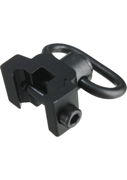 2x Hızlı Bırakma Qd Sling Döner Bağlantı W/ 20MM Picatinny Demiryolu Montajı Siyah (Yurt Dışından) modelleri