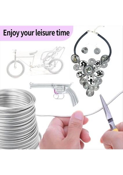 7rolls Takı Tel Craftwire Mücevher Yapımı 7 Tolar Her Renk 67 2 Ft Metal Tel Armatür Bükülebilir Tel (18GAUGE) (Yurt Dışından) indirimleri