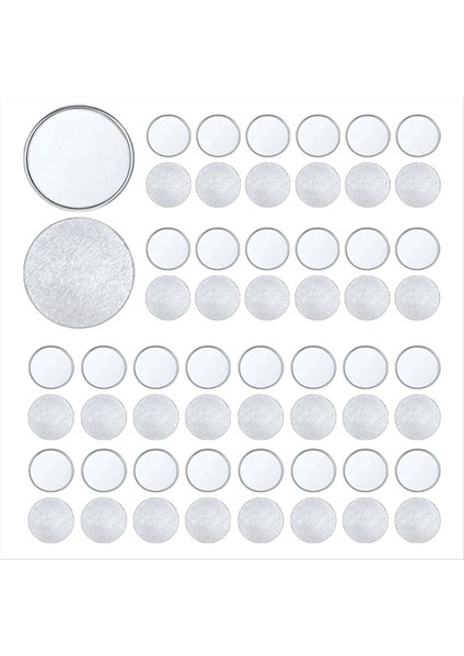 Süblimasyon Boş Alüminyum Çıkartmalar Diy Düğmesi Rozet Kiti Rozet Tutucu Için Diy Düğmesi Rozet Kiti Isı Transferi Alüminyum Sayfası (Yurt Dışından)