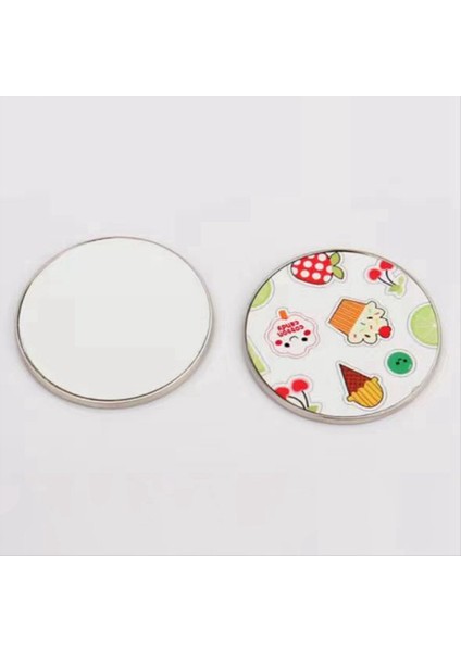 Süblimasyon Boş Alüminyum Çıkartmalar Diy Düğmesi Rozet Kiti Rozet Tutucu Için Diy Düğmesi Rozet Kiti Isı Transferi Alüminyum Sayfası (Yurt Dışından) modelleri