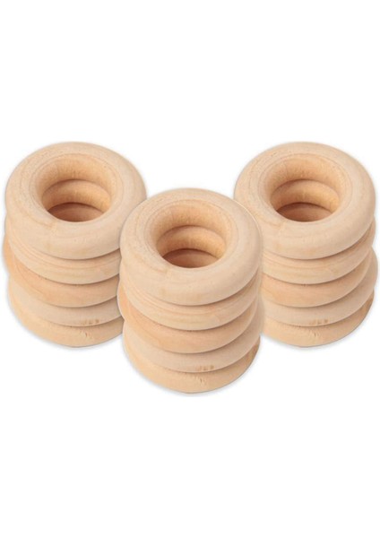 450 Pcs 25 Mm/1 Inç Ahşap Zanaat Yüzüğü Bitmemiş Ahşap Halkalar Dıy Projeleri Için Ahşap Kolye Konektörleri (Yurt Dışından) fiyatları