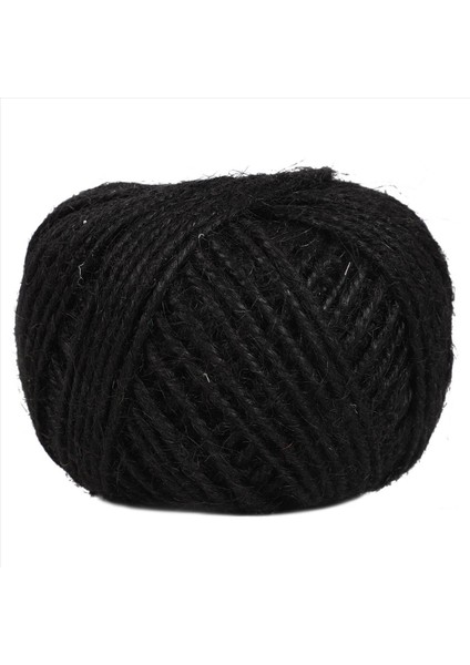 5x 50M String Jute Halk Scrapbooking Bahçecilik - Siyah (Yurt Dışından) fiyatları