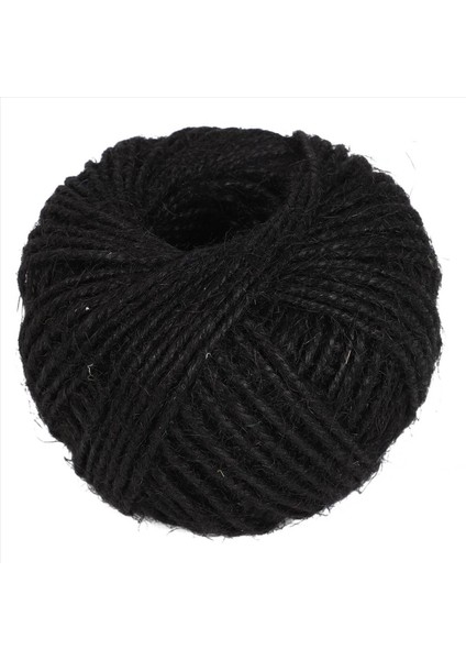 5x 50M String Jute Halk Scrapbooking Bahçecilik - Siyah (Yurt Dışından) fırsatları