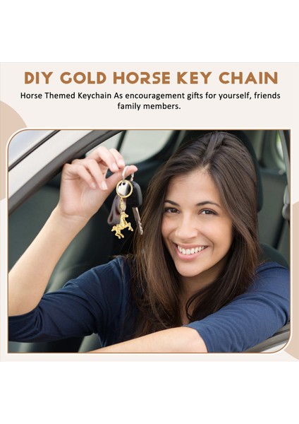 Dıy Moda At Anahtar Araç Anahtarlık Halkası Keyfob Çinko Alaşım Keyasyon (Yurt Dışından) fırsatları