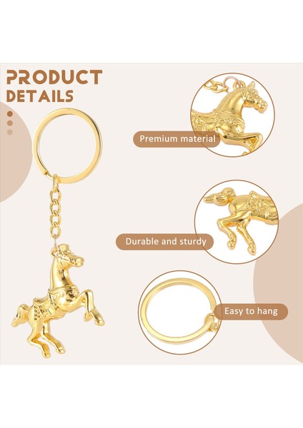 Dıy Moda At Anahtar Araç Anahtarlık Halkası Keyfob Çinko Alaşım Keyasyon (Yurt Dışından) indirimleri