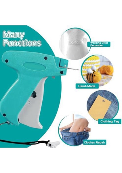 2x Etiket Tabancası Seti Ince Stitchtool 0 19 Inç/5mm 3000 Siyah ve 3000 Beyaz Bağlantı Elemanı Bir Yedek Iğne (Yurt Dışından) fiyatları